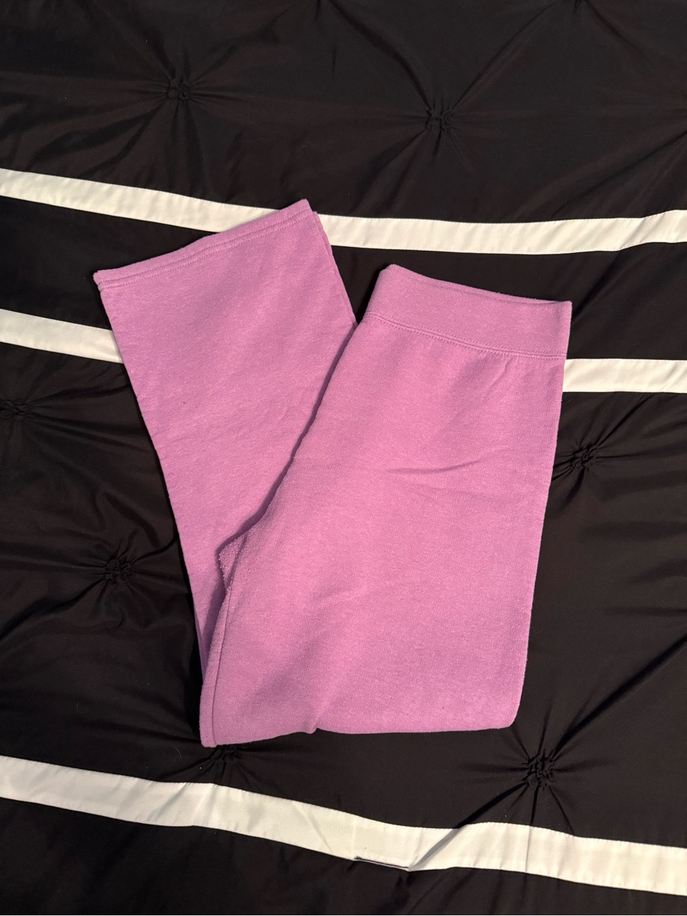 Purple Fleece Pants